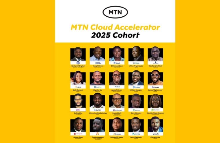MTN Unveils 20 Startups for ₦100 Million Cloud Accelerator Programme